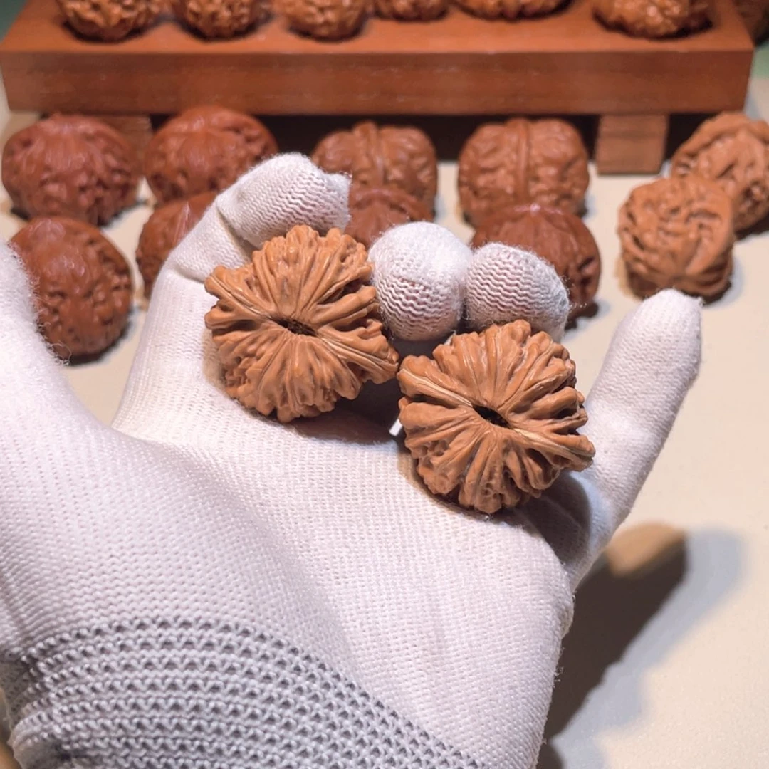 把件文玩核桃四座楼6178，3634