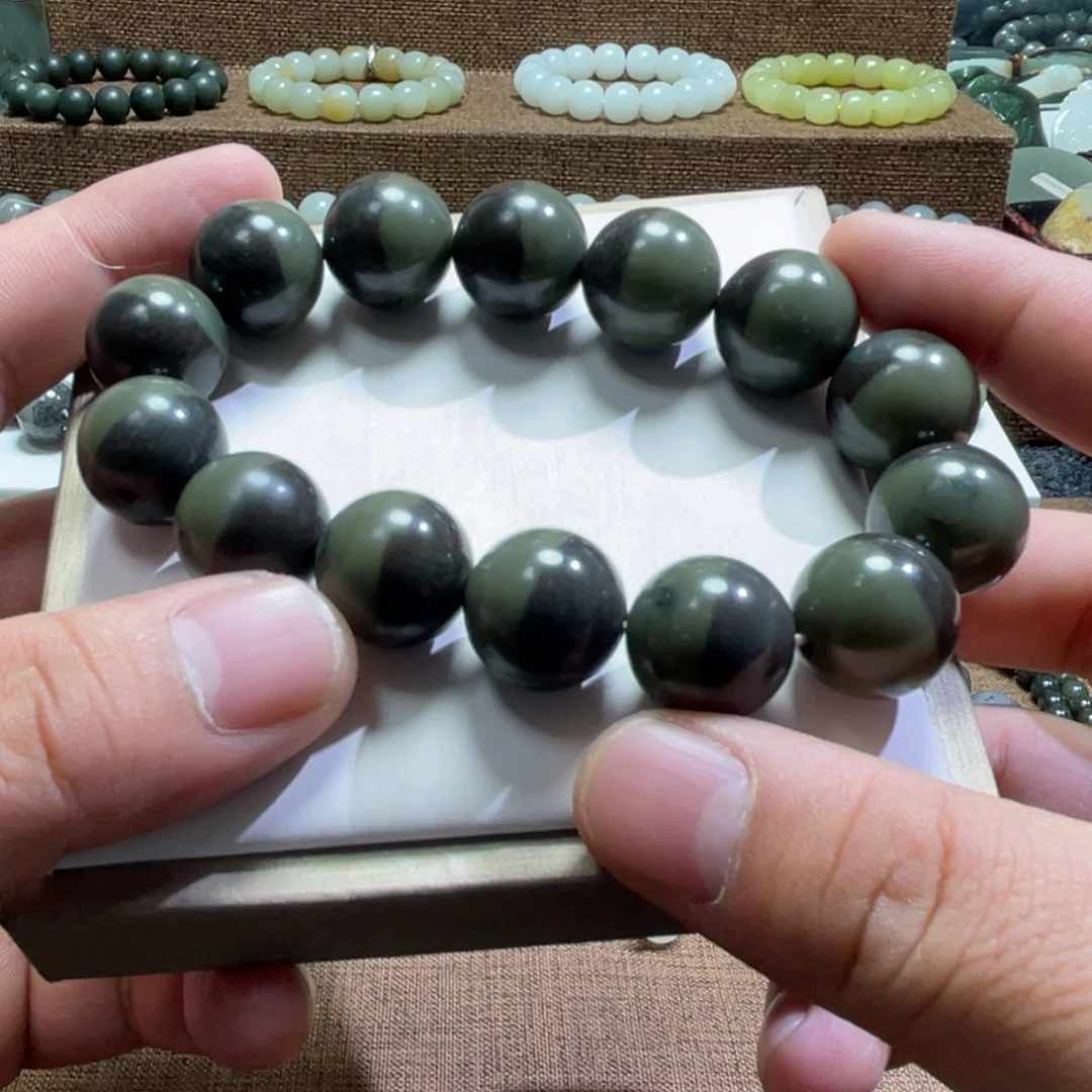 未镶嵌手链和田玉（白玉）