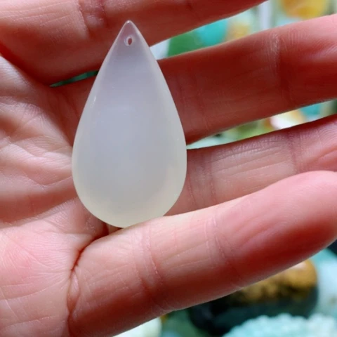 蛇纹石玉未镶嵌挂件