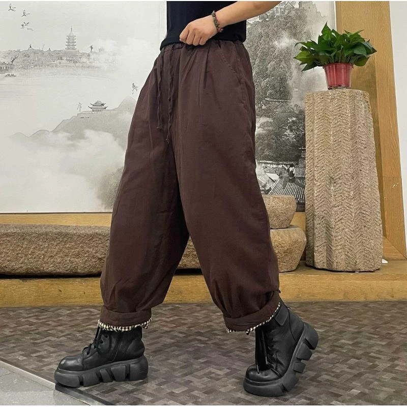 加厚加棉百搭休闲裤358820