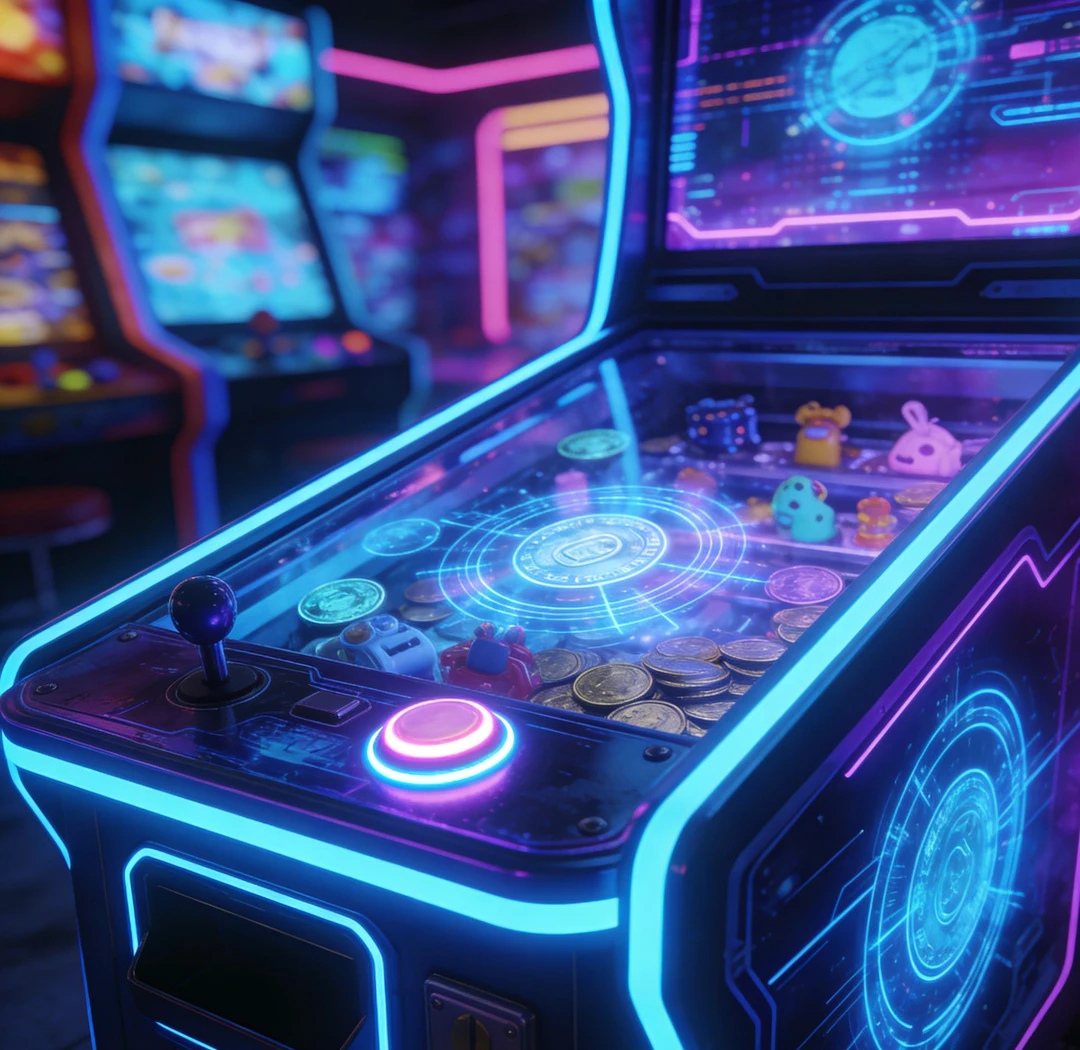 经典怀旧台式投币游戏币  机器通用智力游戏设备电玩城配件