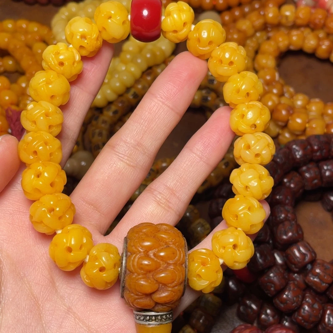 藏传文玩长串念珠