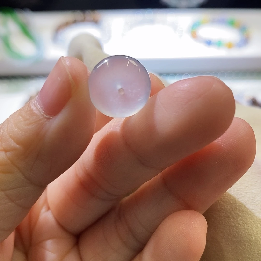 未镶嵌挂件翡翠鼓珠