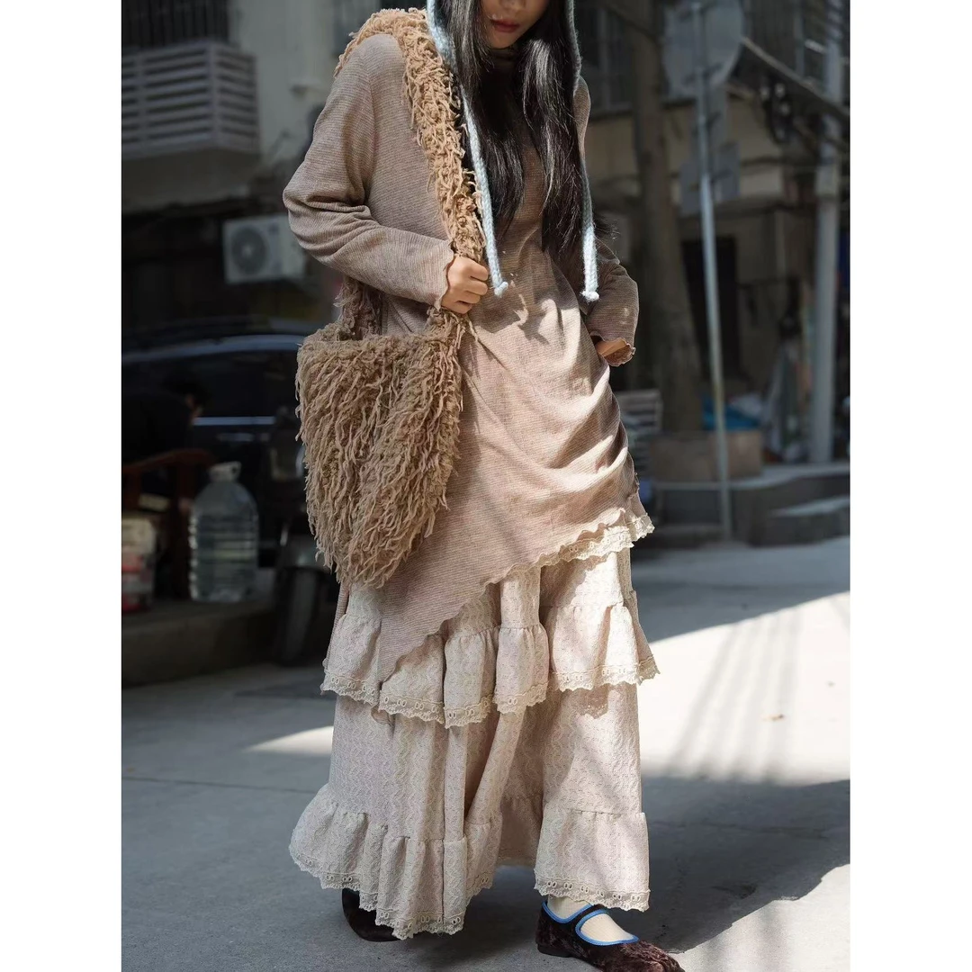 叨叨推荐款 MX#818#加绒半身裙 FL