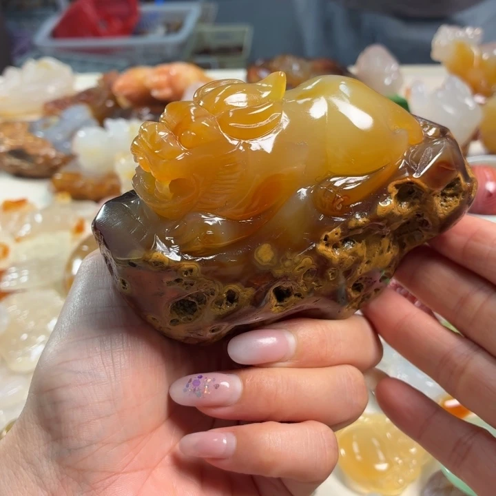 未镶嵌吊坠(不含链)玛瑙/玉髓