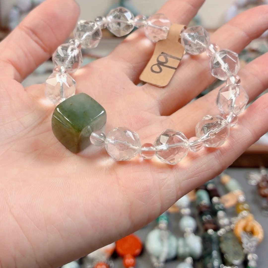 未镶嵌手链翡翠手串