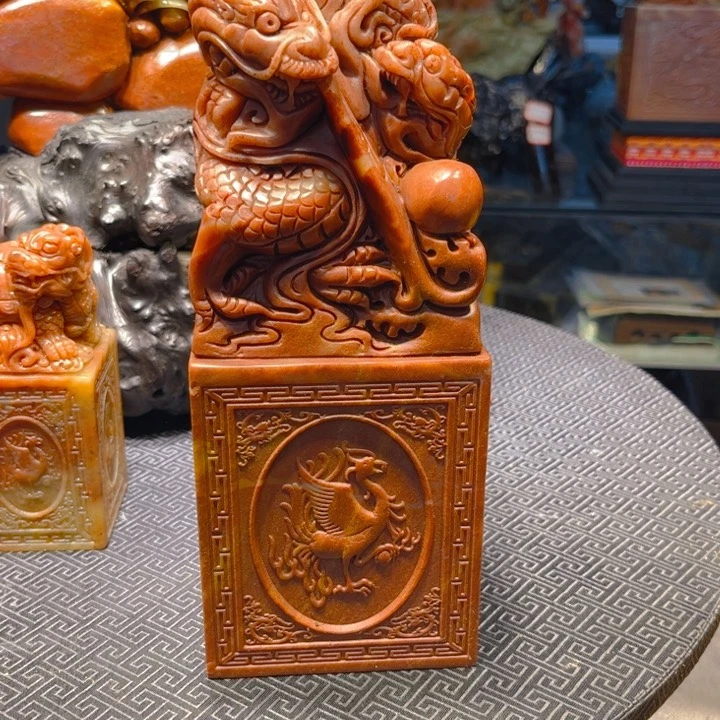 寿山石朱**、寿山石雕刻艺术品