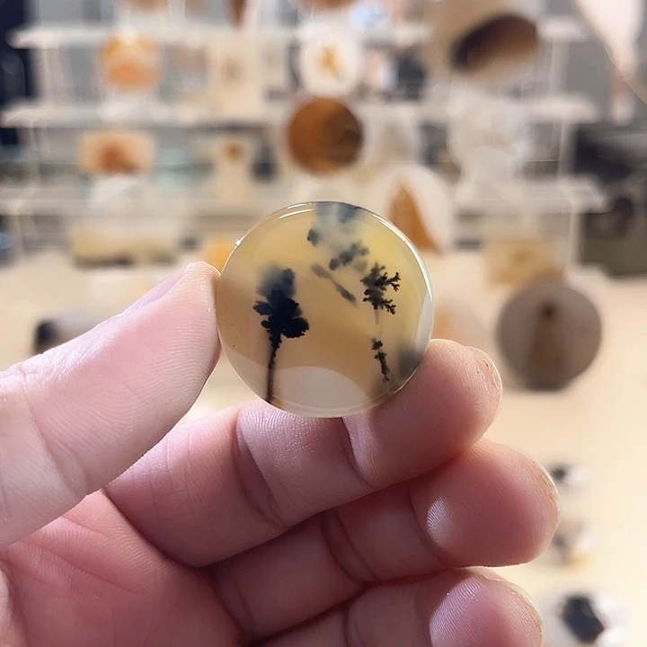 玛瑙/玉髓未镶嵌吊坠(不含链)