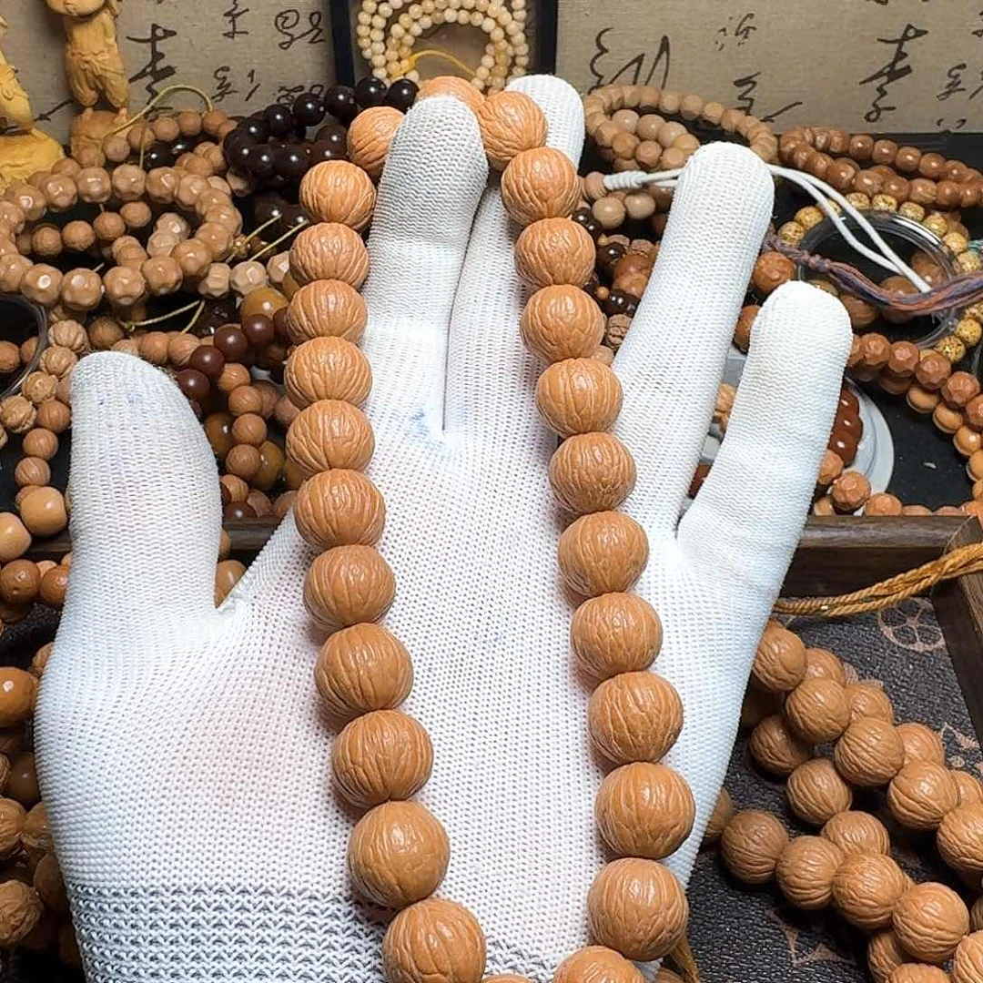 猴头核桃吊坠凤羽手持全品