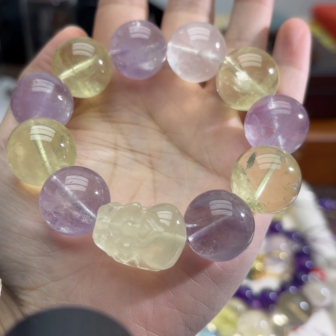 未镶嵌手链水晶多宝