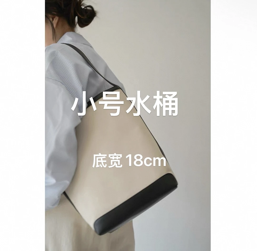 2025新款时尚单肩斜跨水桶包