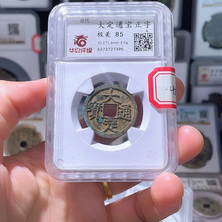 铜轩缘 大定通宝正字编号7395