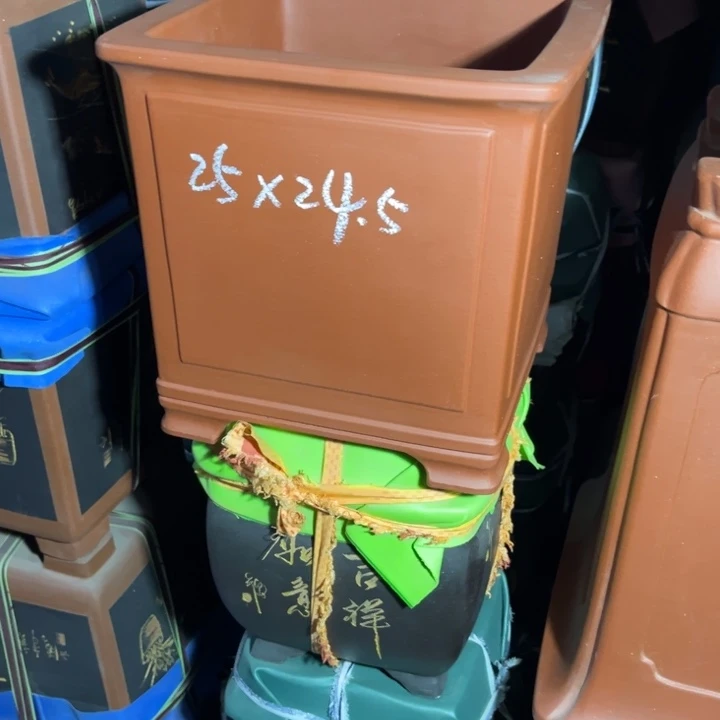 紫砂花盆紫砂花盆