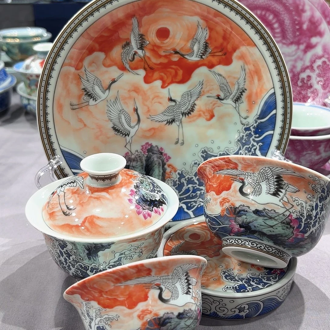 瓷片景德镇瓷器博物研究