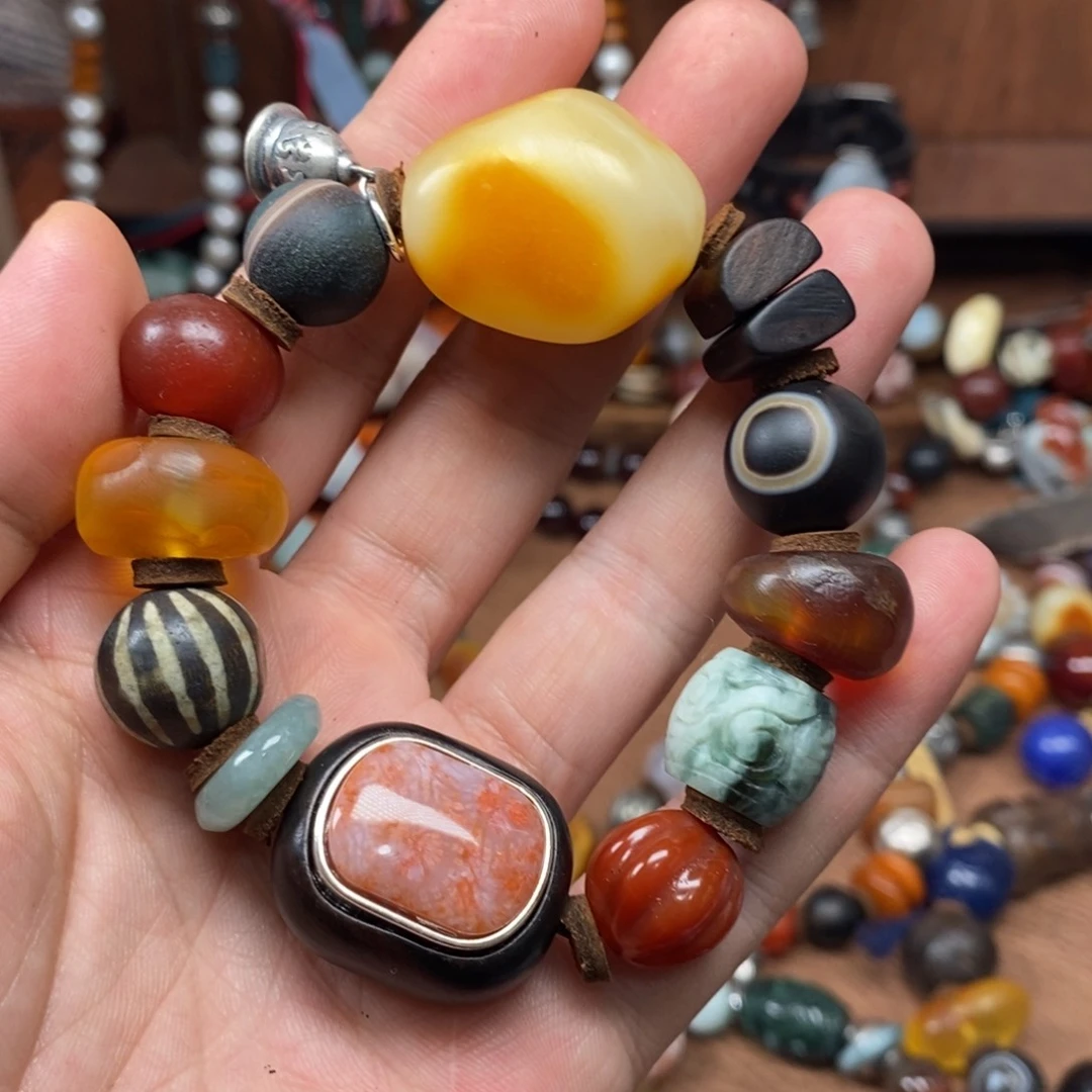 手链蜜蜡未镶嵌手串