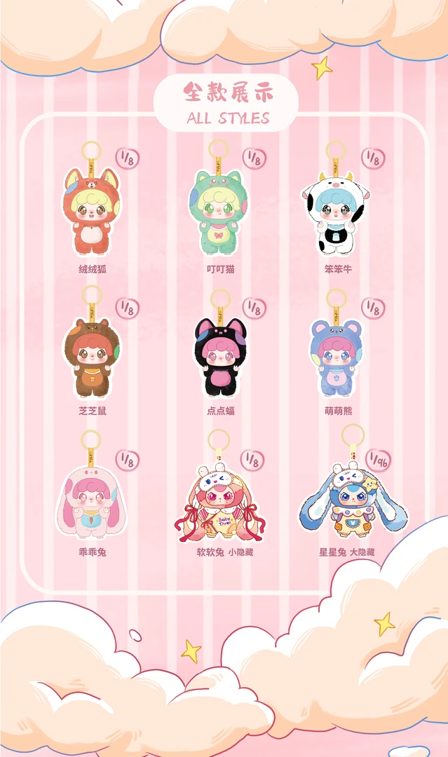 【一战成名】MIA萌友记毛绒盲盒潮玩盲盒