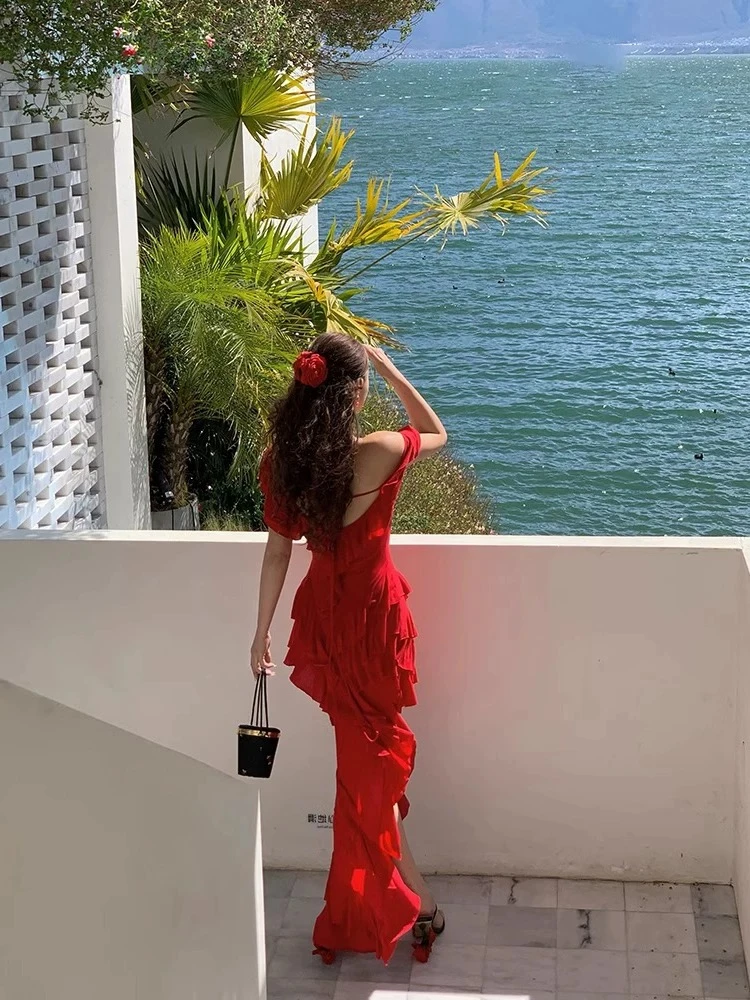 101-200攀艺经典高定高奢气质性感显瘦女装连衣裙外贸新款百搭