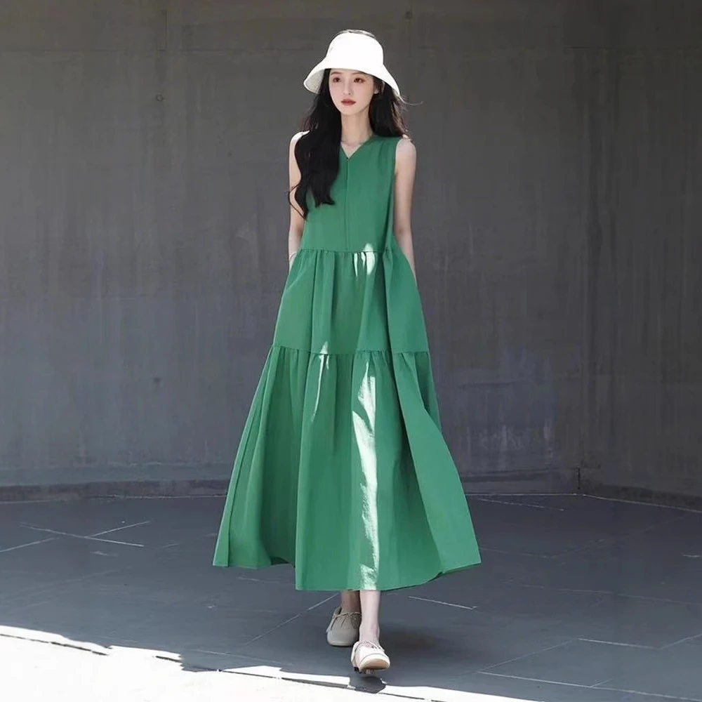 新款白色后妈裙碎花裙仙女裙红色今年流行爆款绝美裙子感超连衣裙