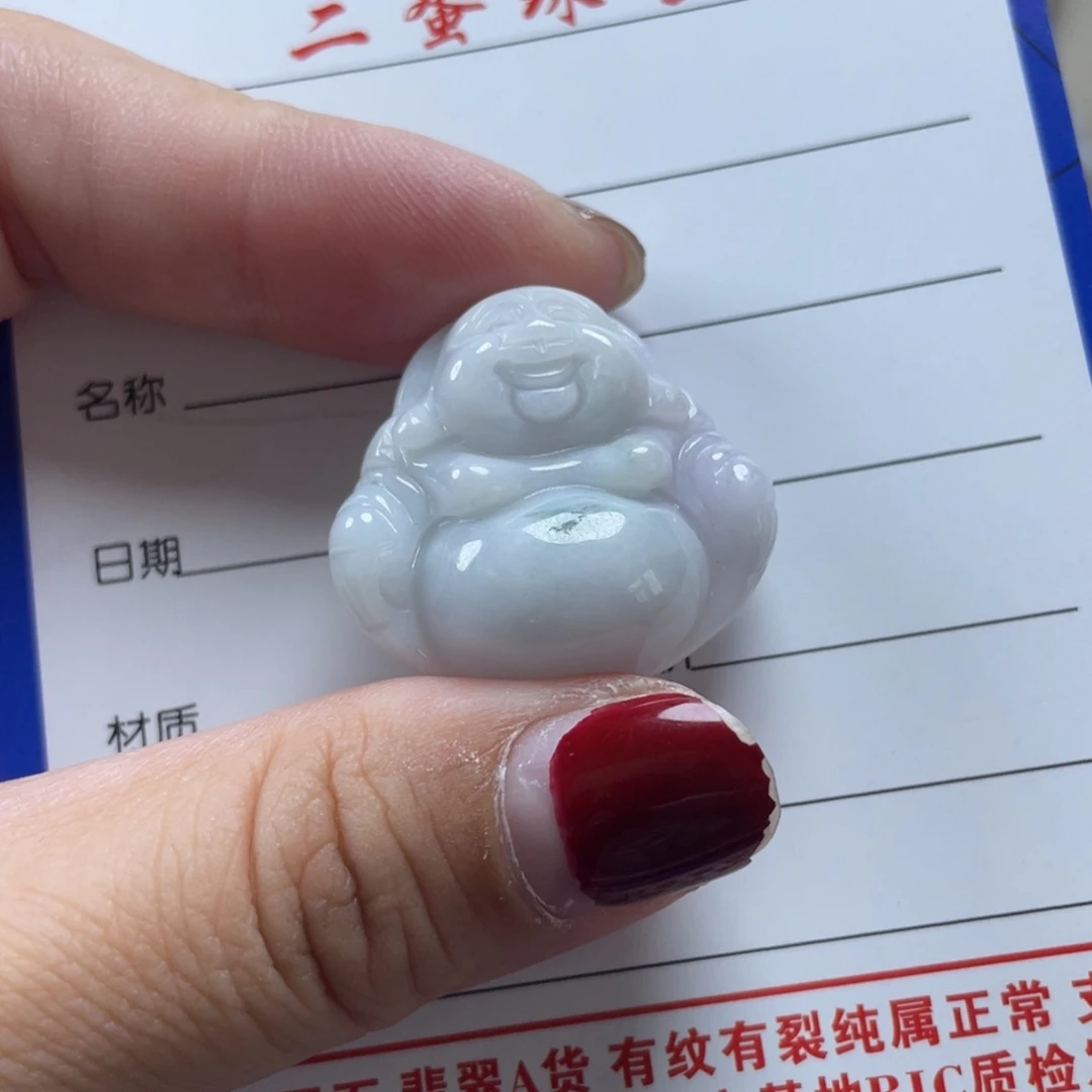 翡翠颈饰未镶嵌佛公