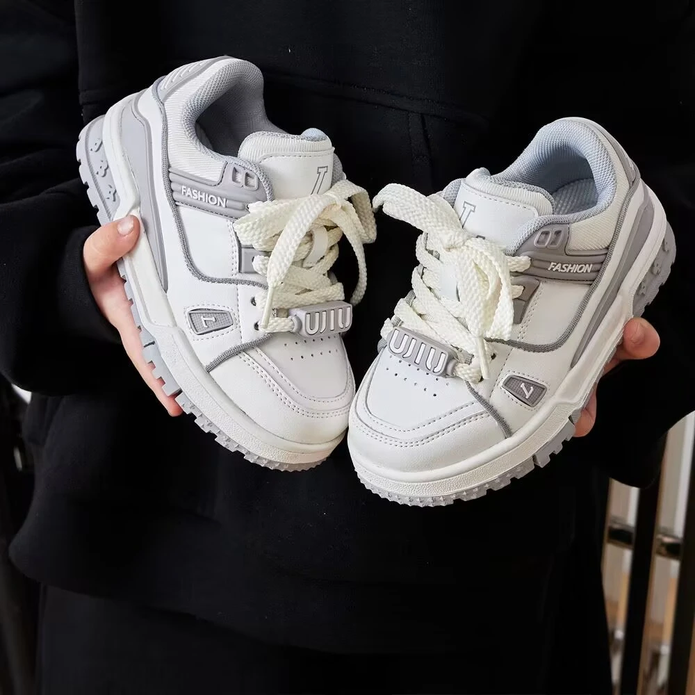 252585 儿童板鞋2025年新款春秋运动鞋男童透气女童鞋休闲单鞋