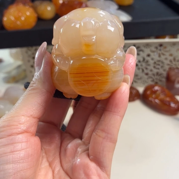 玛瑙/玉髓吊坠(不含链)未镶嵌