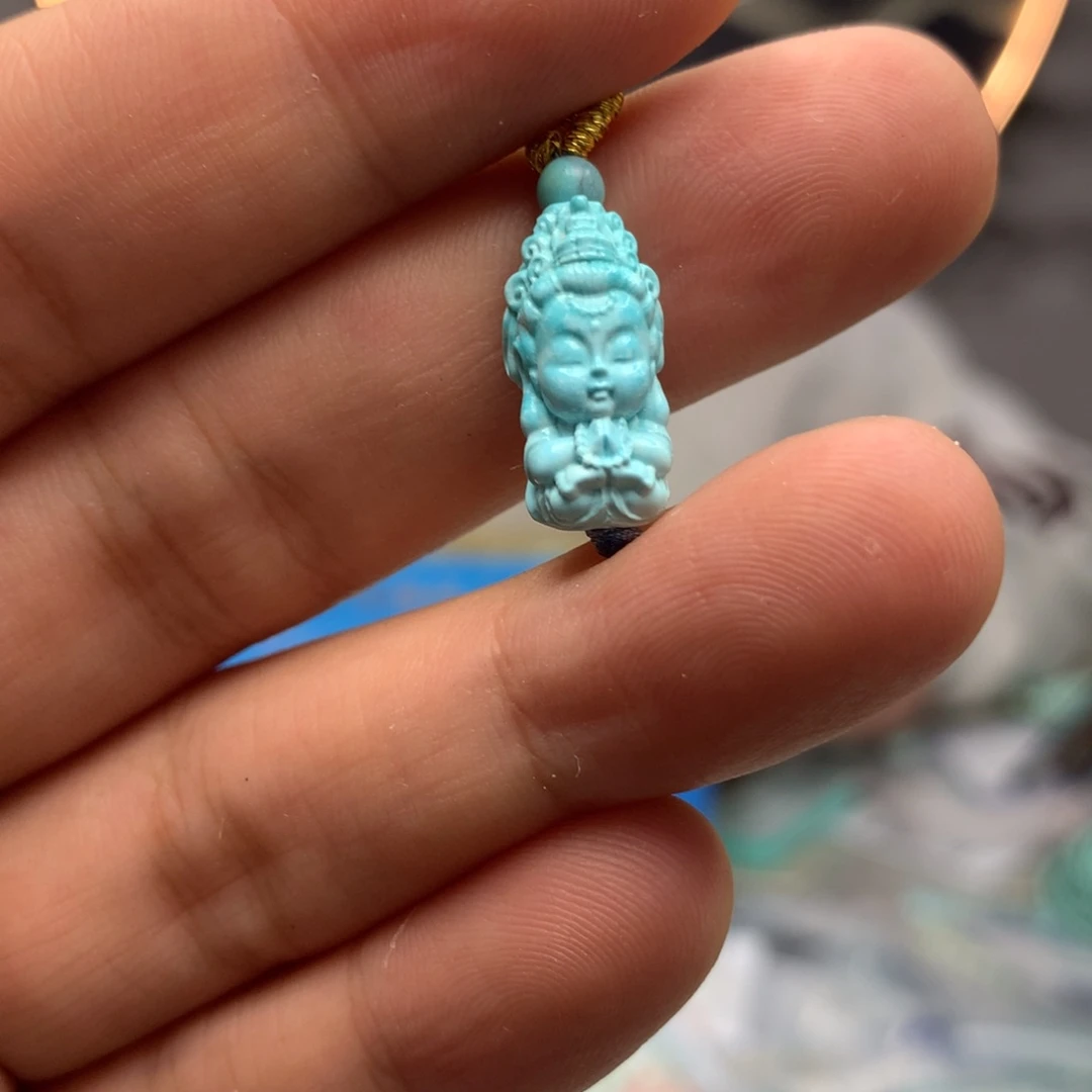 绿松石挂件未镶嵌