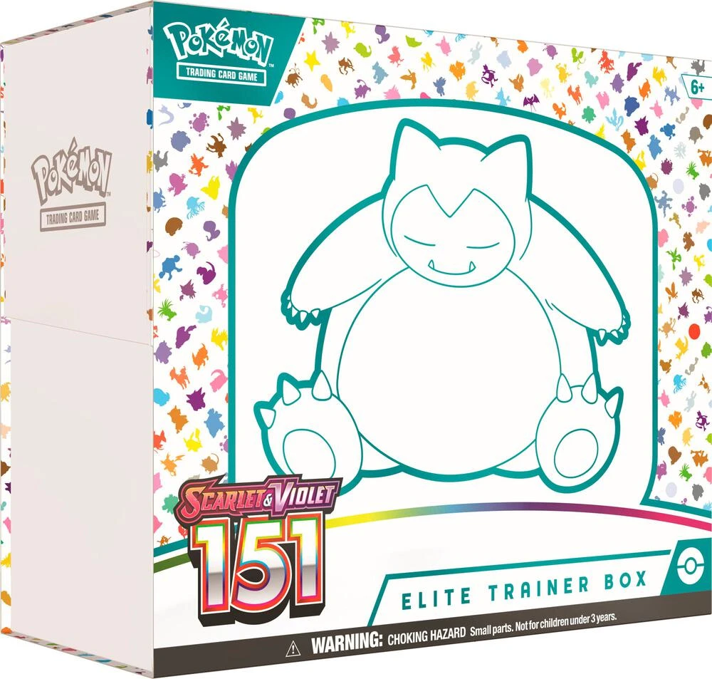 Pokemon 宝可梦 美版 朱紫151系列卡牌 ETB 1盒 【默认代拆】