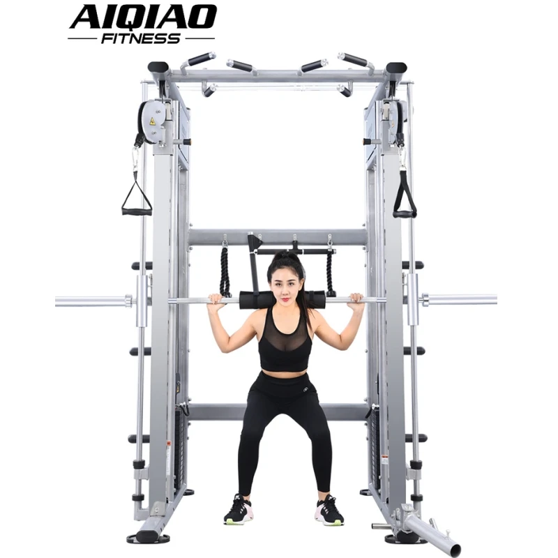 史密斯综合训练器商用小飞鸟龙门架多功能一体深蹲架健身器材