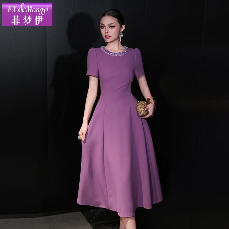 菲梦伊新款时尚连衣裙 66039