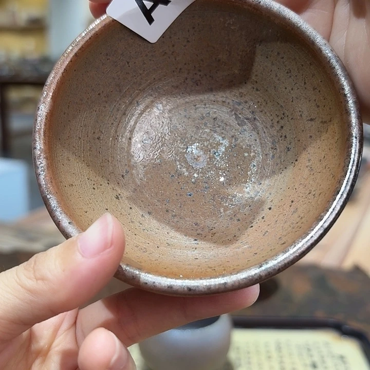 坭兴陶柴烧全手工原矿泥料杯