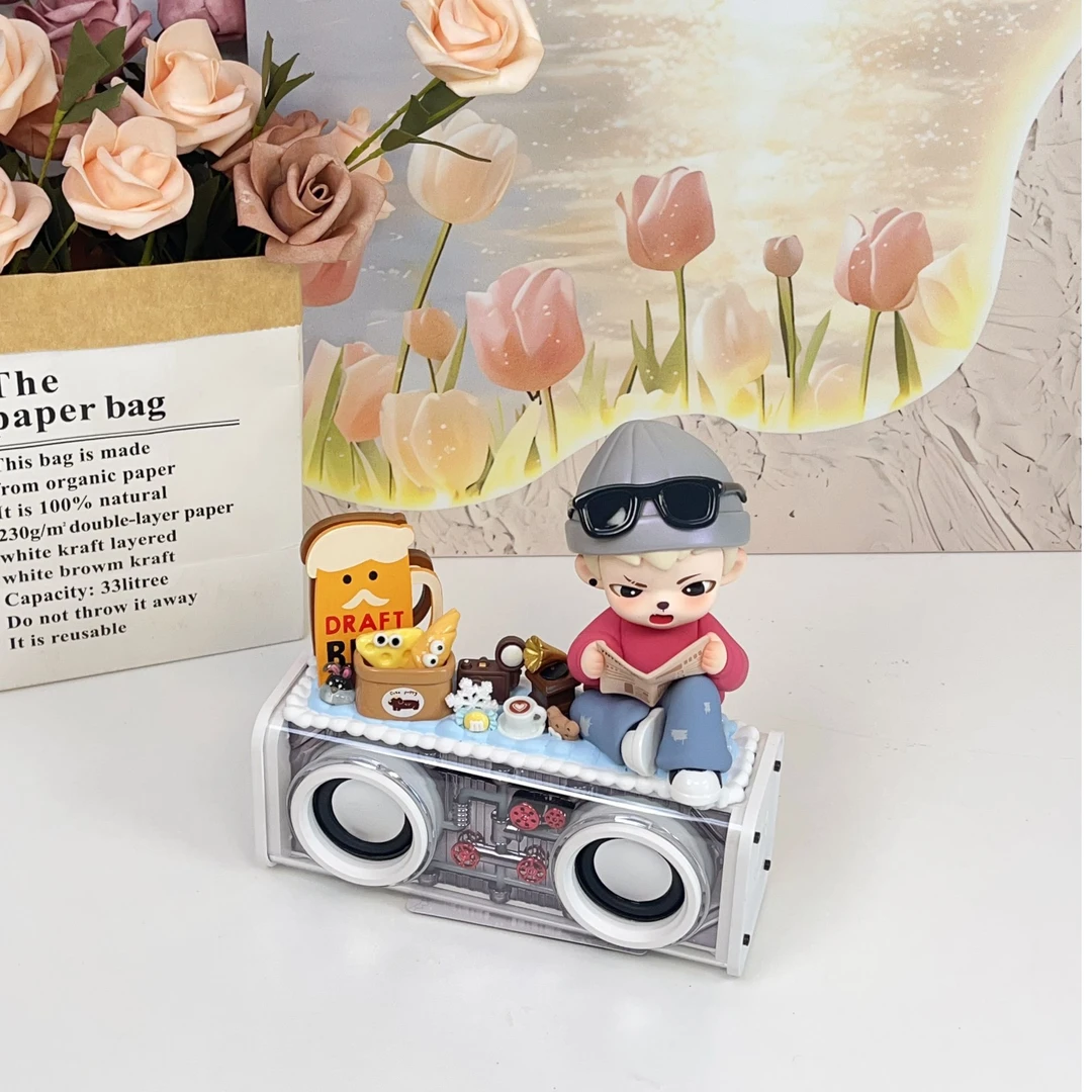 【V8音箱】手工diy奶油胶音箱摆件