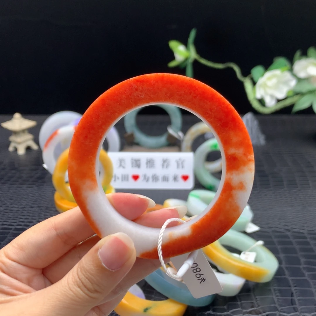 定制翡翠手镯翡翠定制未镶嵌