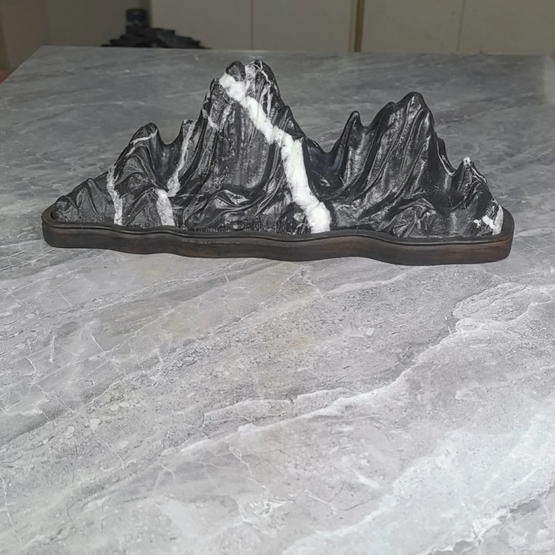 月***弯灵璧石奇石摆件观赏石