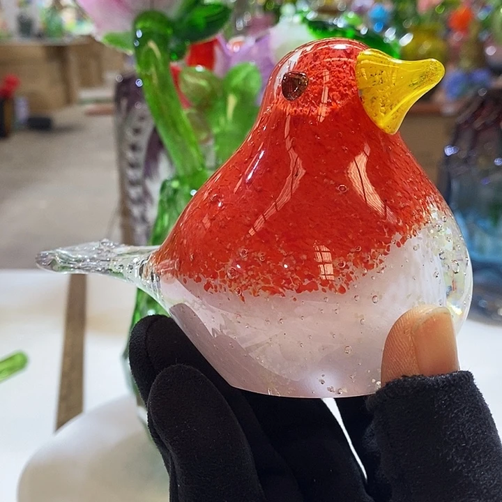 花***奴夜光鸟高9厘米宽14厘米