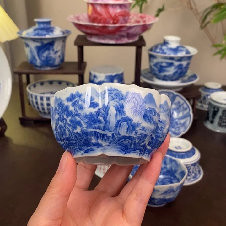 景德镇陶瓷手工手绘