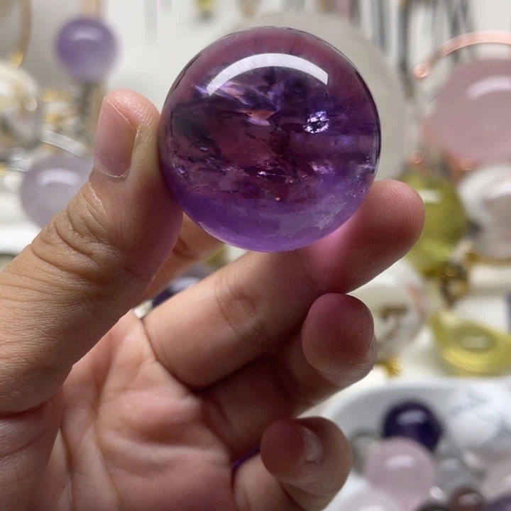 水晶未镶嵌珠宝半成品