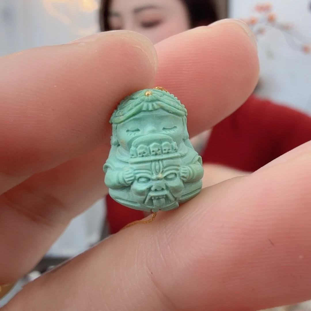 绿松石未镶嵌珠宝半成品