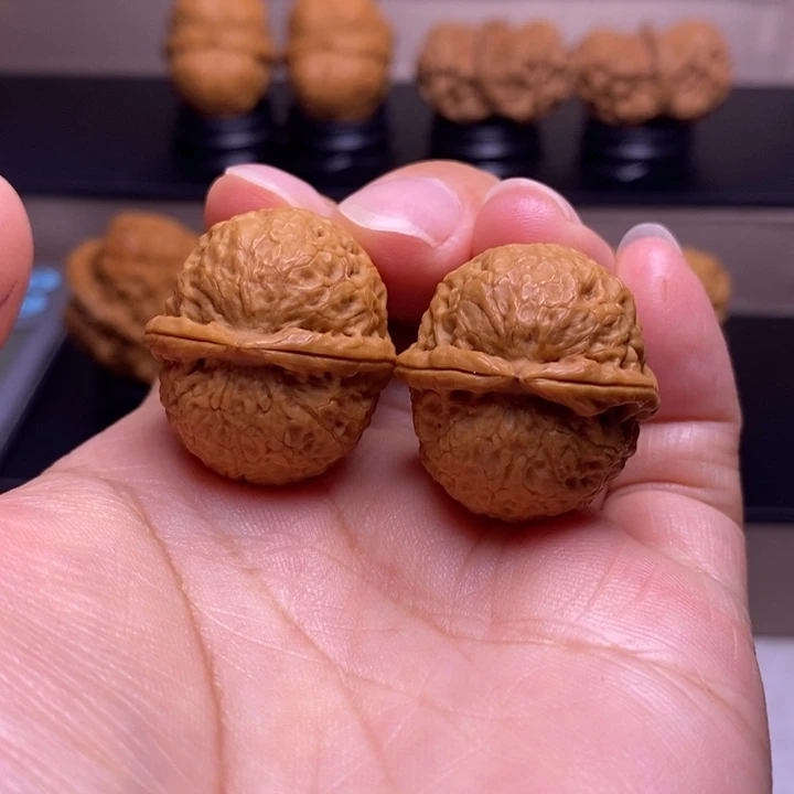 文玩核桃把件福星小铁锤22