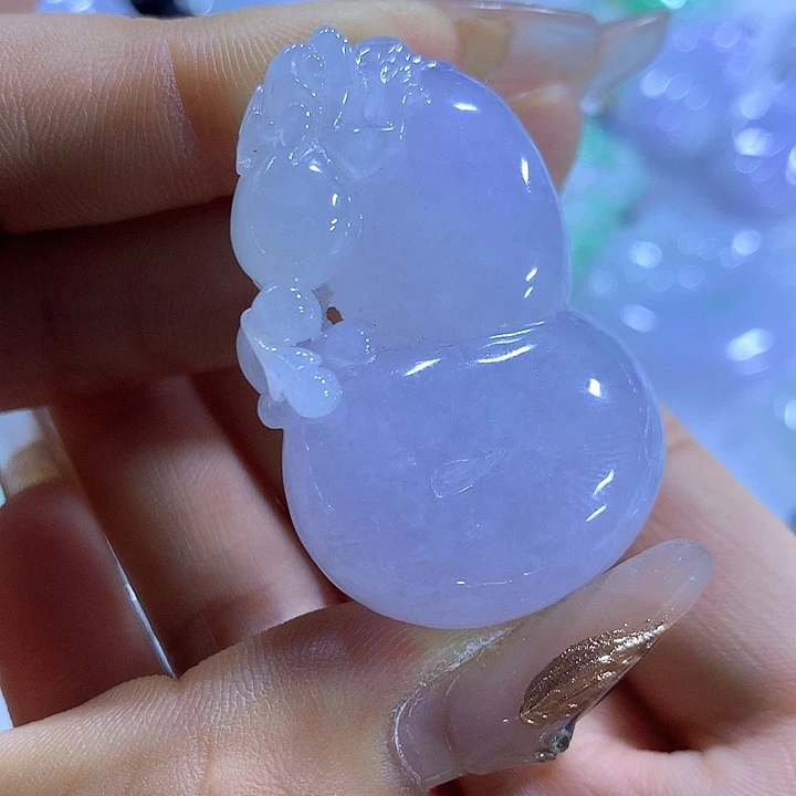 翡翠未镶嵌颈饰天然翡翠A货吊坠