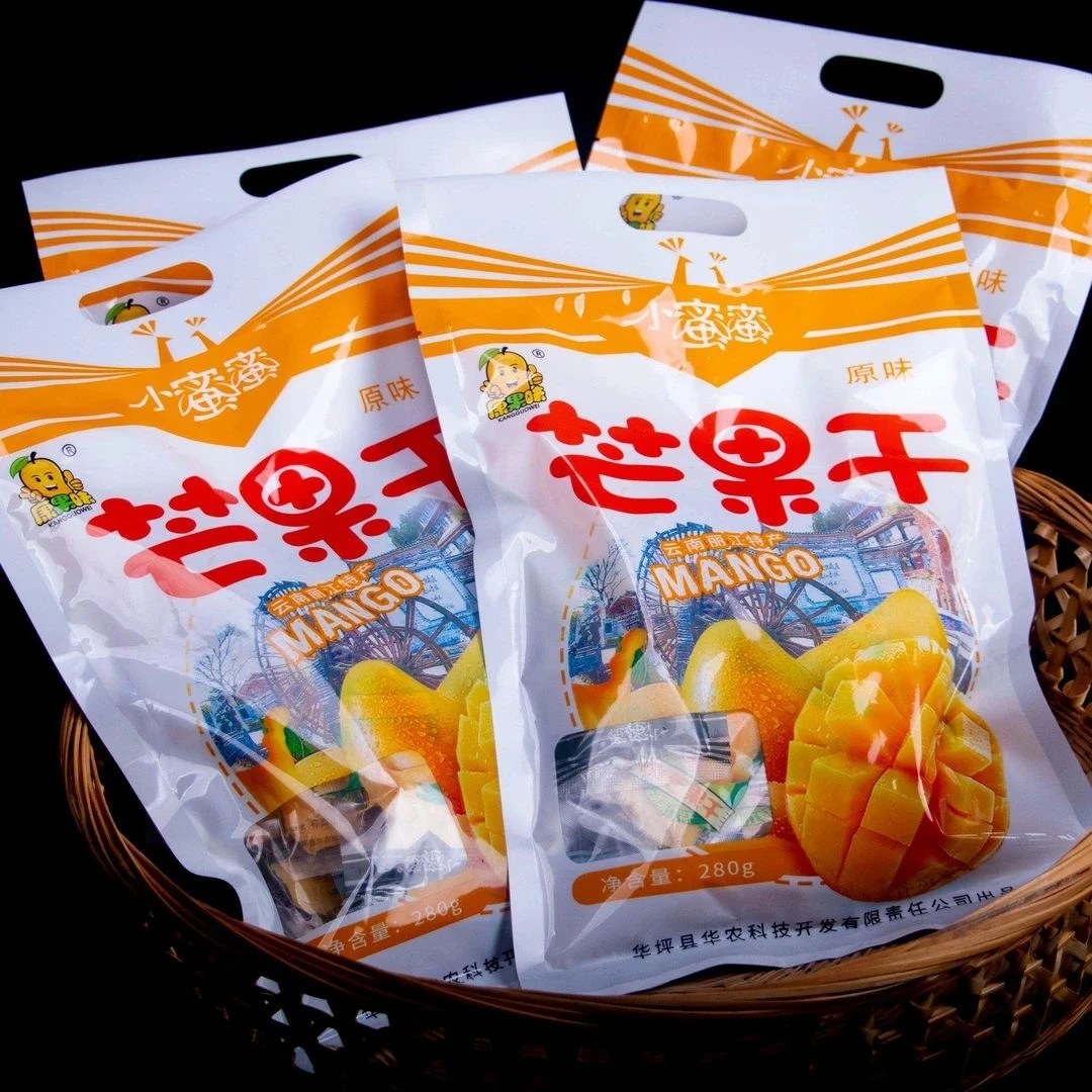 丽江华坪康果味小蜜蜜芒果干休闲果脯办公网红零食280克2袋