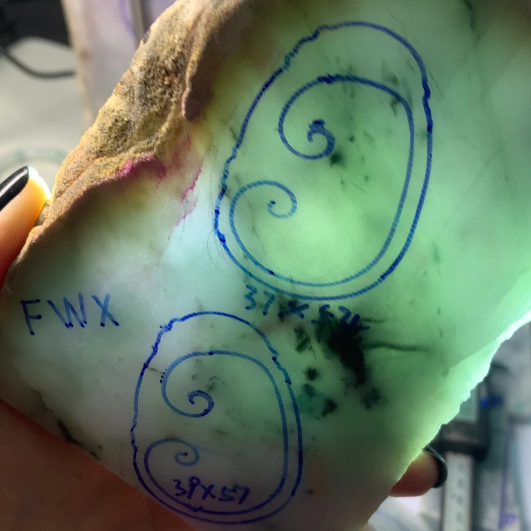 定制翡翠未镶嵌翡翠裸石