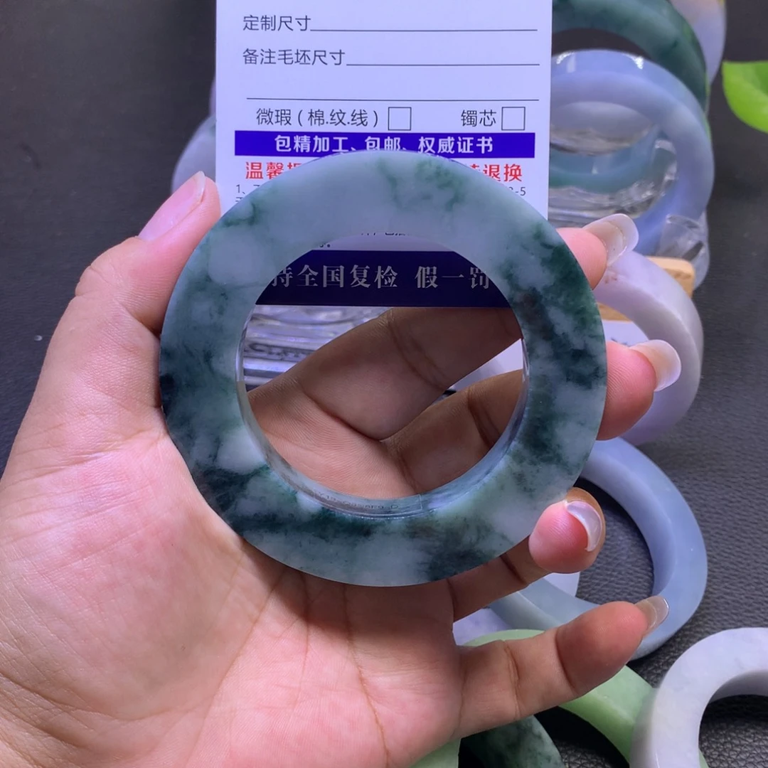 未镶嵌翡翠定制翡翠静*