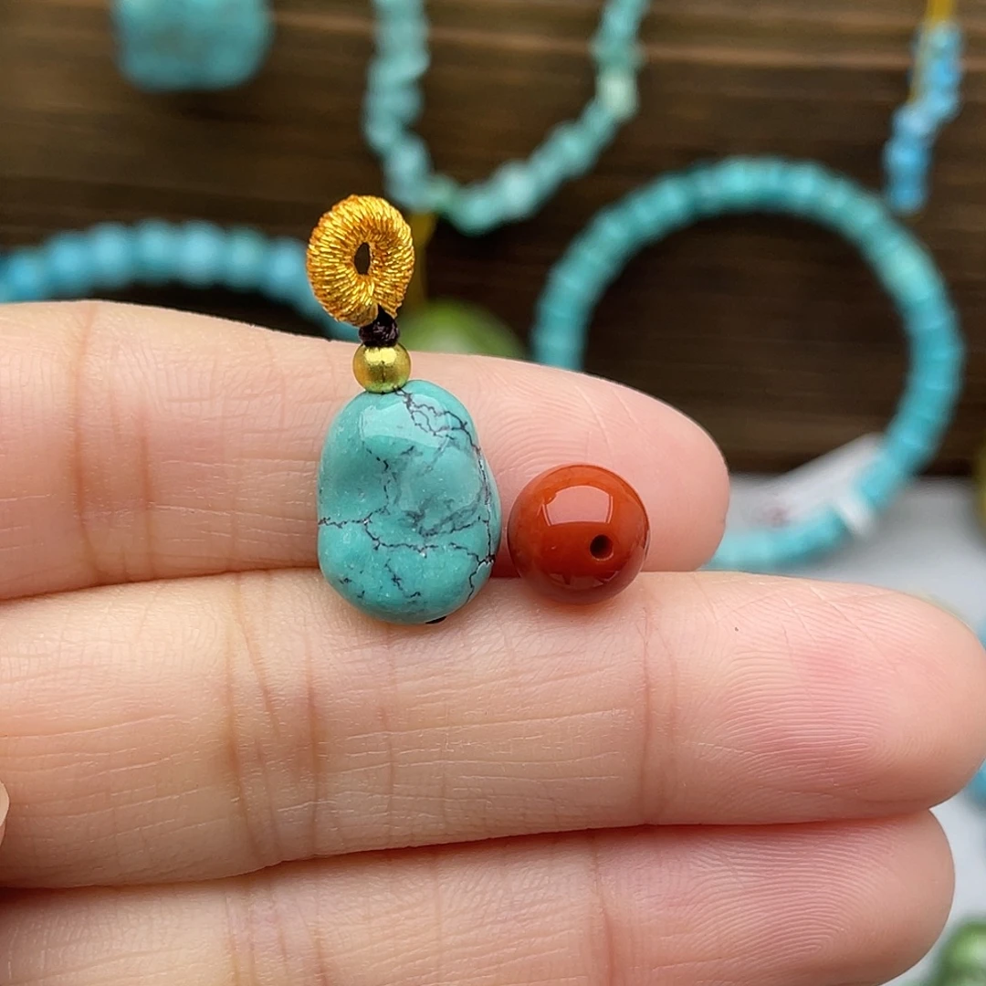 南红玛瑙未镶嵌随行侧挂