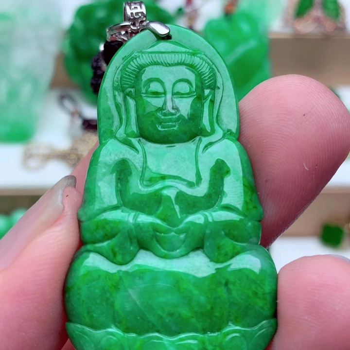 吊坠(不含链)未镶嵌翡翠
