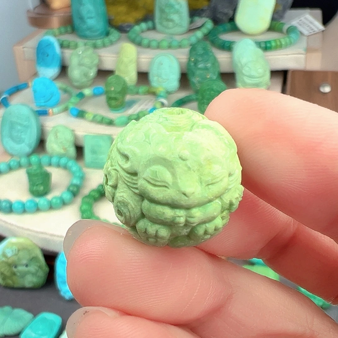 绿松石未镶嵌主播万珍