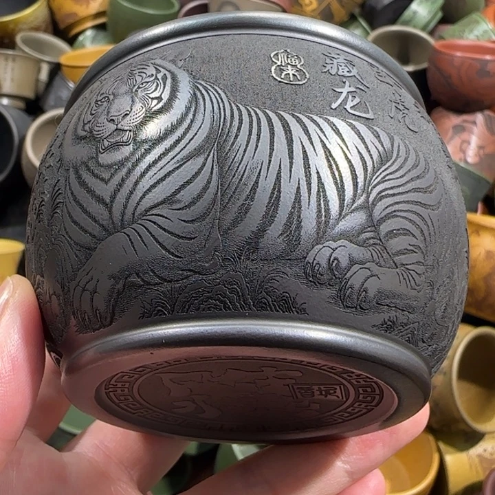 茶杯紫砂全手工紫砂