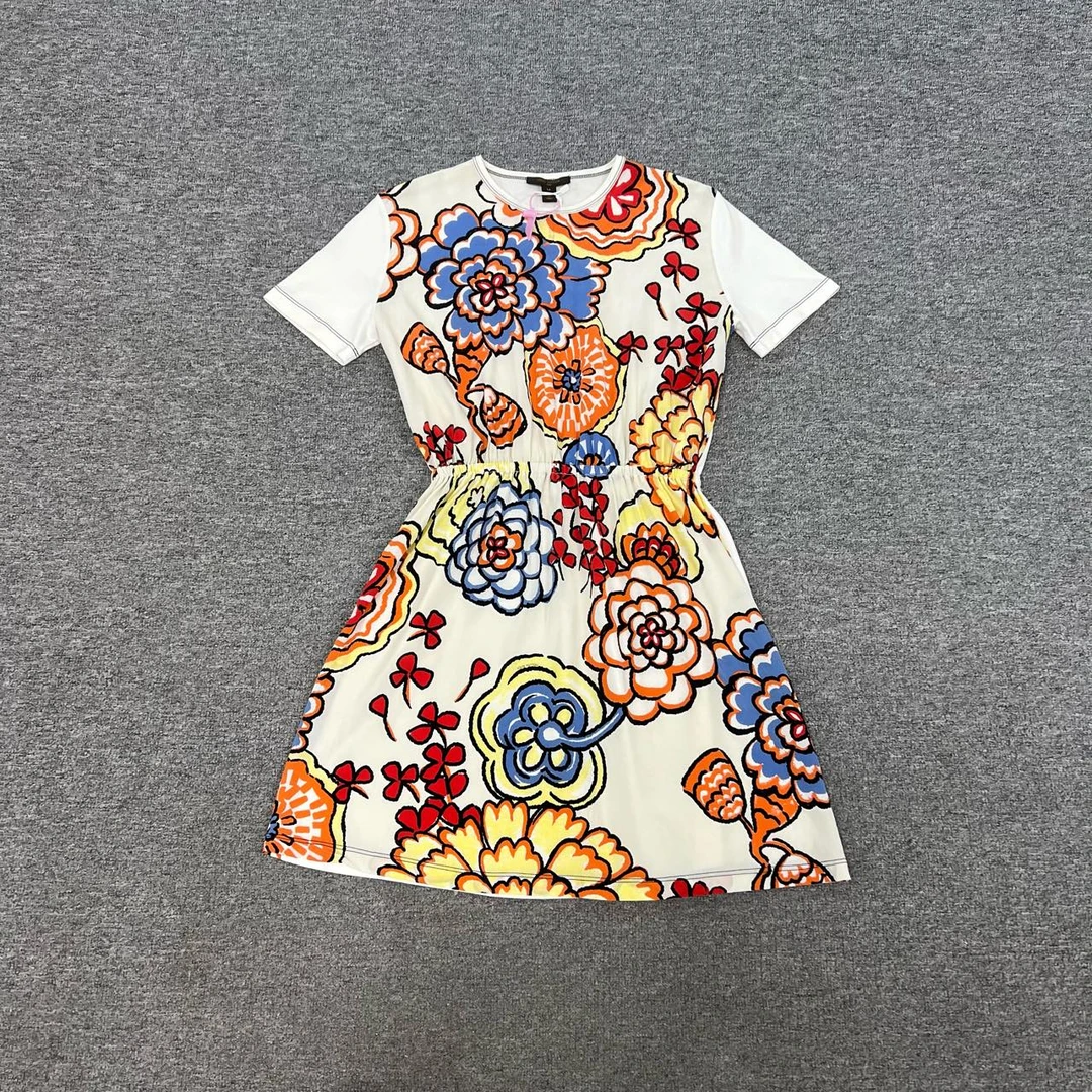 99新 LouisVuitton/路易威登 lv 花卉连衣裙