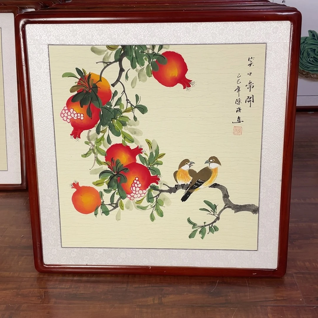 国画带框尺寸63*63厘米