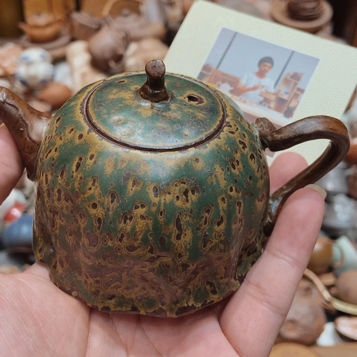 柴烧老岩泥高端茶器