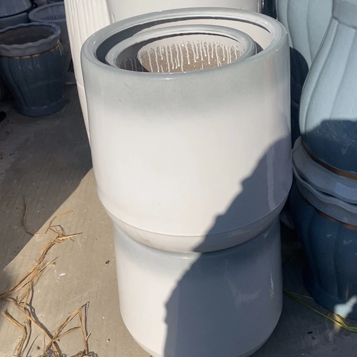 渐变青水滴特大号口38/40